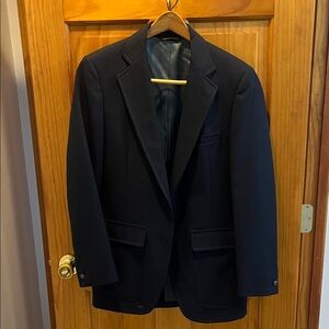 Elegant Midnight Blue Men's Blazer